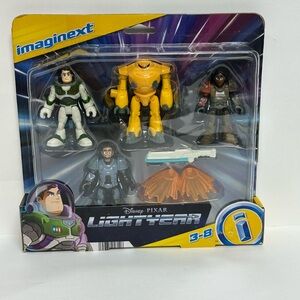 Imaginext Disney Pixar Lightyear Fisher-Price Action Figures HGT27 4 Pack NEW